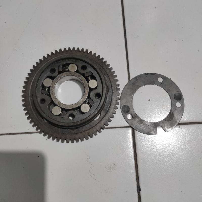 One way rumah pelor setater Bodycom bajaj Pulsar 135 asli original