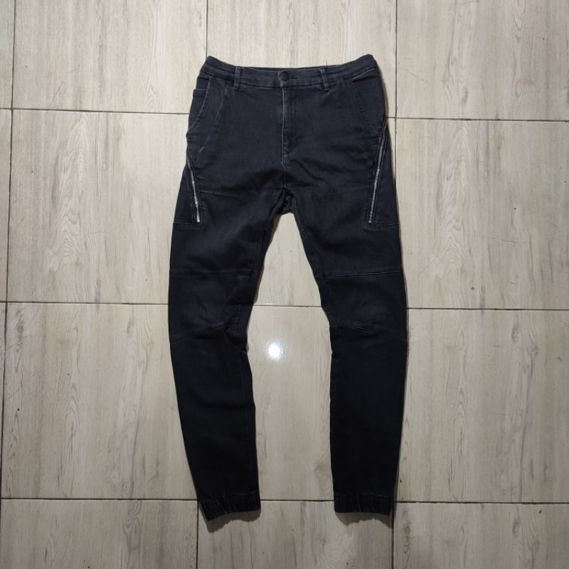 ZARA BOYS JOGGER STRETCH DENIM PRIA ORIGINAL