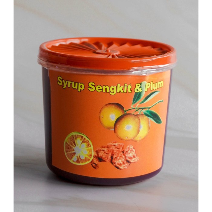 

SIRUP BUAH JERUK SENGKIT PLUM (ASLI SYRUP PONTIANAK) 700GR