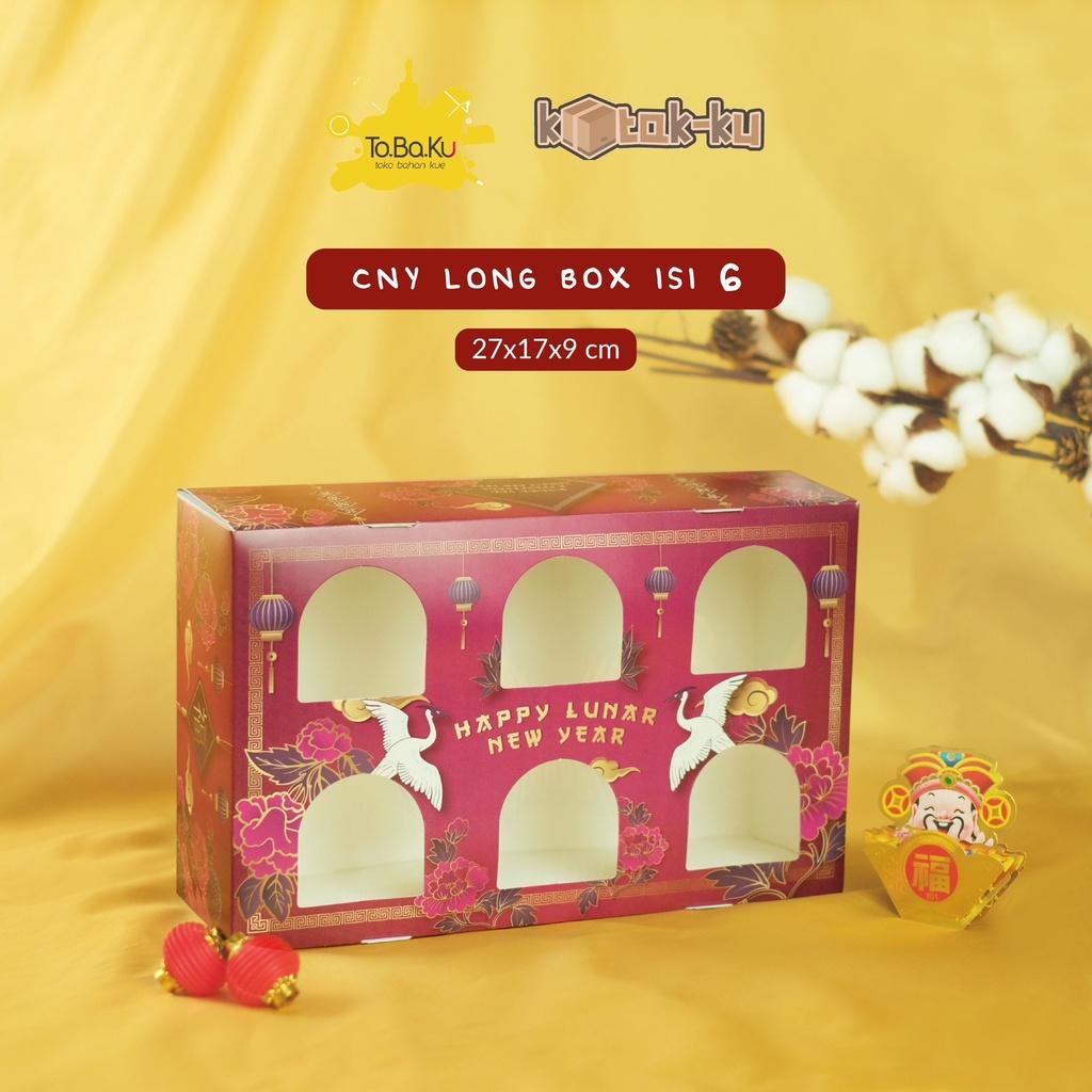 

Kotak-Ku Cny Long Box Isi 6 Toples (Pack Isi 10Pcs) Best Seller