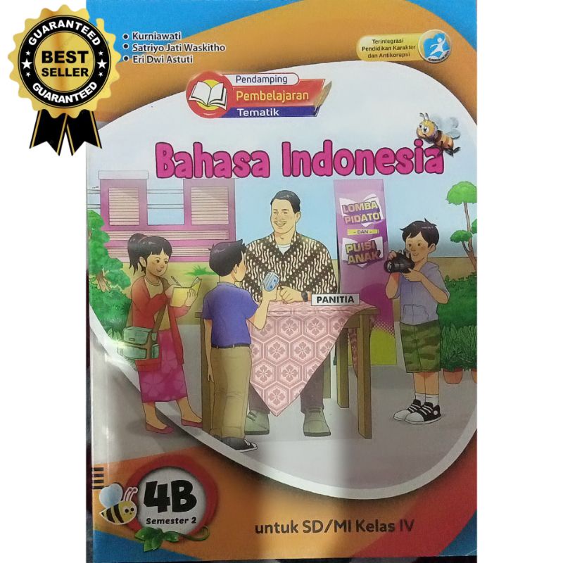 

LKS Bahasa Indonesia untuk SD/MI kelas 4 semester 2