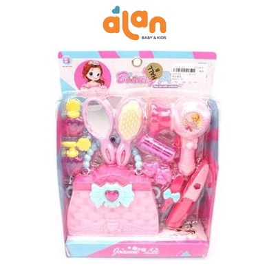 Beauty Play Set With Suitcase JL ( BJ1351) - Mainan Anak Perempuan