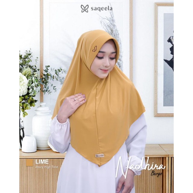 Saqeela Hijab ❤️ Bergo Nadhira