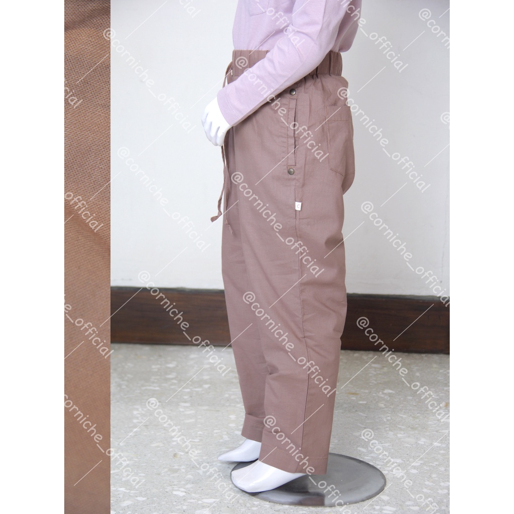 Corniche Kids Palma Rose Pants Kids Brown - TP K90215