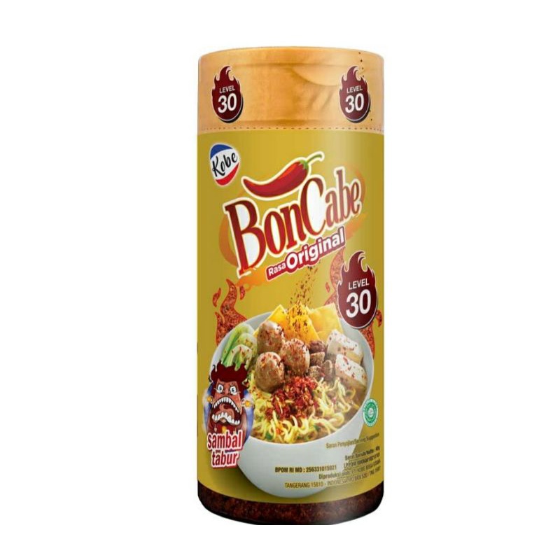 

Kobe BonCabe Sambal Tabur Level 30 40 g