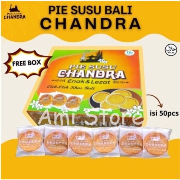 

Pai Susu Bali / Pie Susu Chandra (Kemasan 50 Pcs)