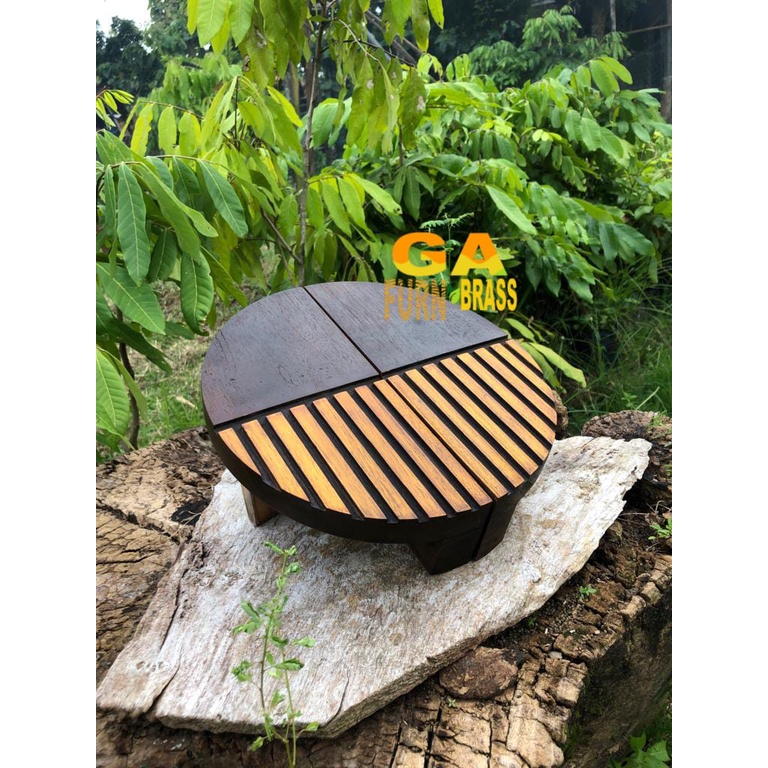 Handle Rumah / Gagang Pintu Mewah Kayu Jati Motif Romawi