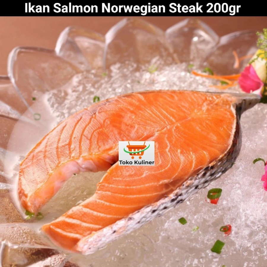 

Ikan Salmon Norwegian Steak 200gr