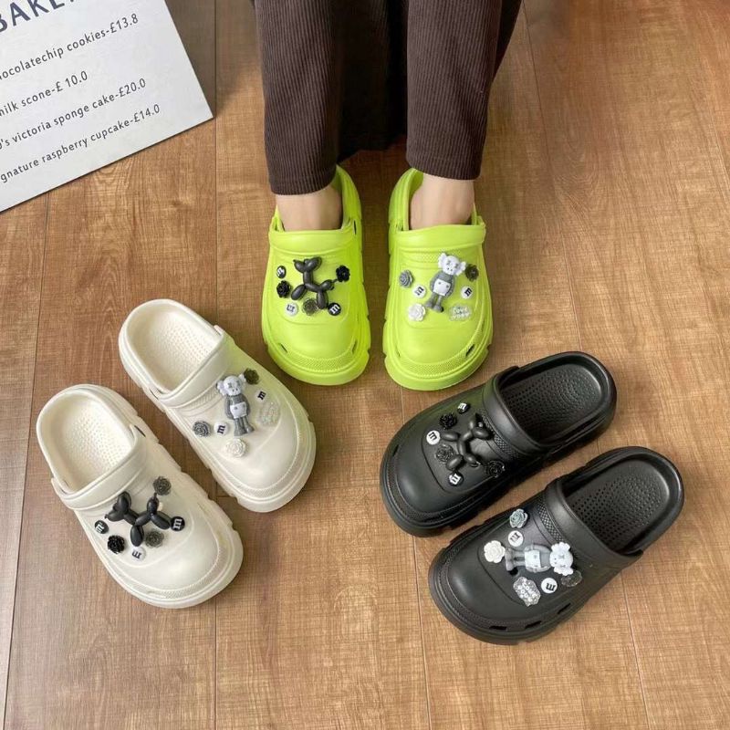 Sandal Rubbers Wedges Bangkok 3cm High Quality S2