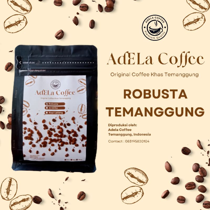 

Kopi Robusta Temanggung Bubuk 100gram