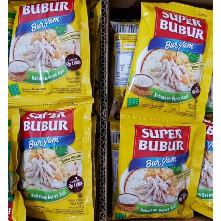 

✔MURAH Super Bubur Instan 1 renceng Sachet / Bubur Instan