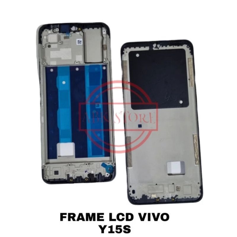 FRAME TULANG LCD VIVO Y15S TATAKAN DUDUKAN LCD ORIGINAL