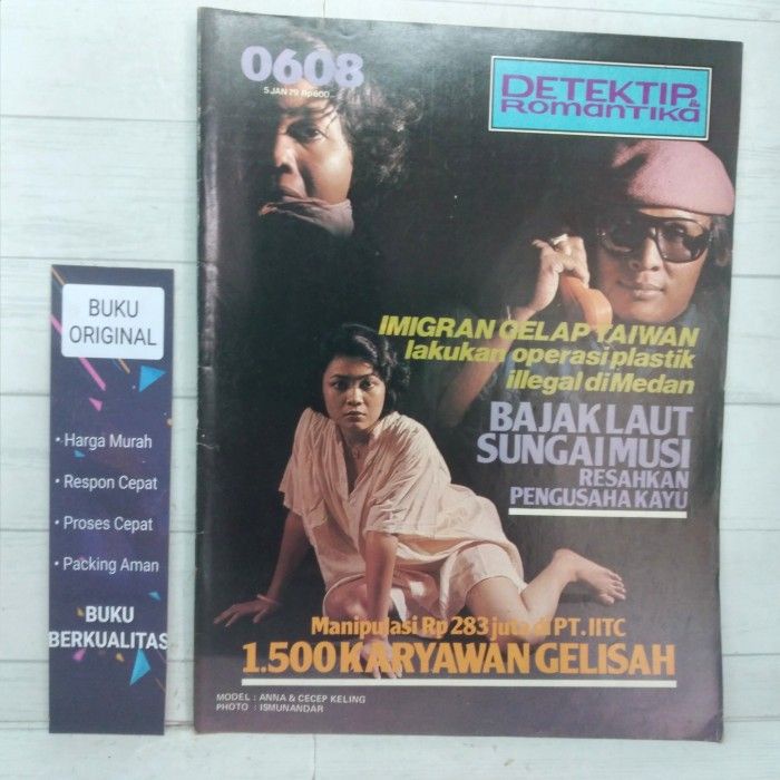 Majalah Detektip Romantika 0608 5 Janui 1979