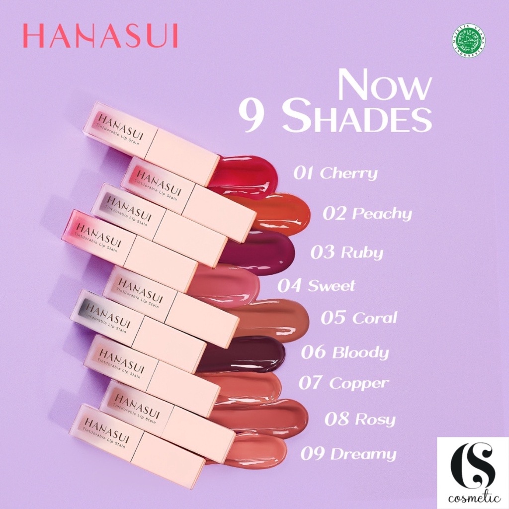 Hanasui Tintdorable Lip Stain (New) - Lip Tint