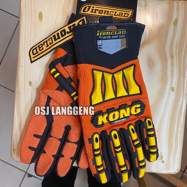 Sarung Tangan Safety Ironcald KONG - Sarung Tangan Safety KONG Original