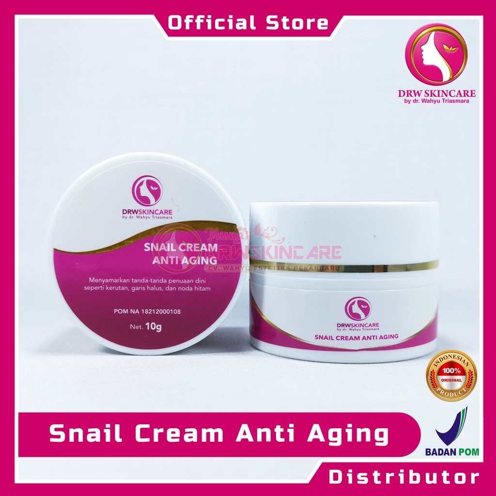 DRW Skincare Snail Cream Anti Aging