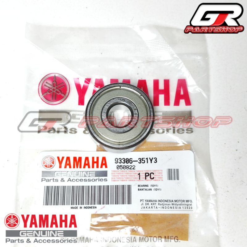 bearing roda belakang 6301 f1zr jupiter z vega r cypton force1 ori ygp original yamaha fizr fiz f1z r klaher laher bering as velg pelek