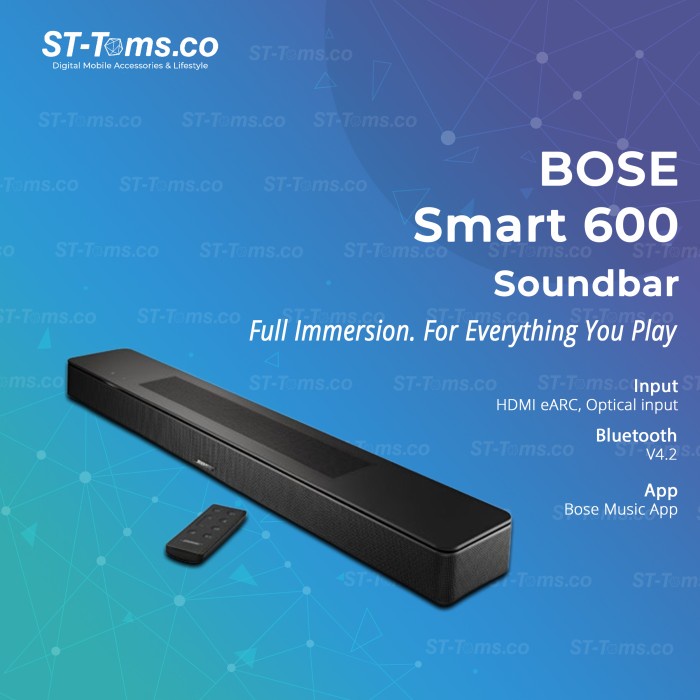 Bose Smart Soundbar 600 Wireless Soundbar