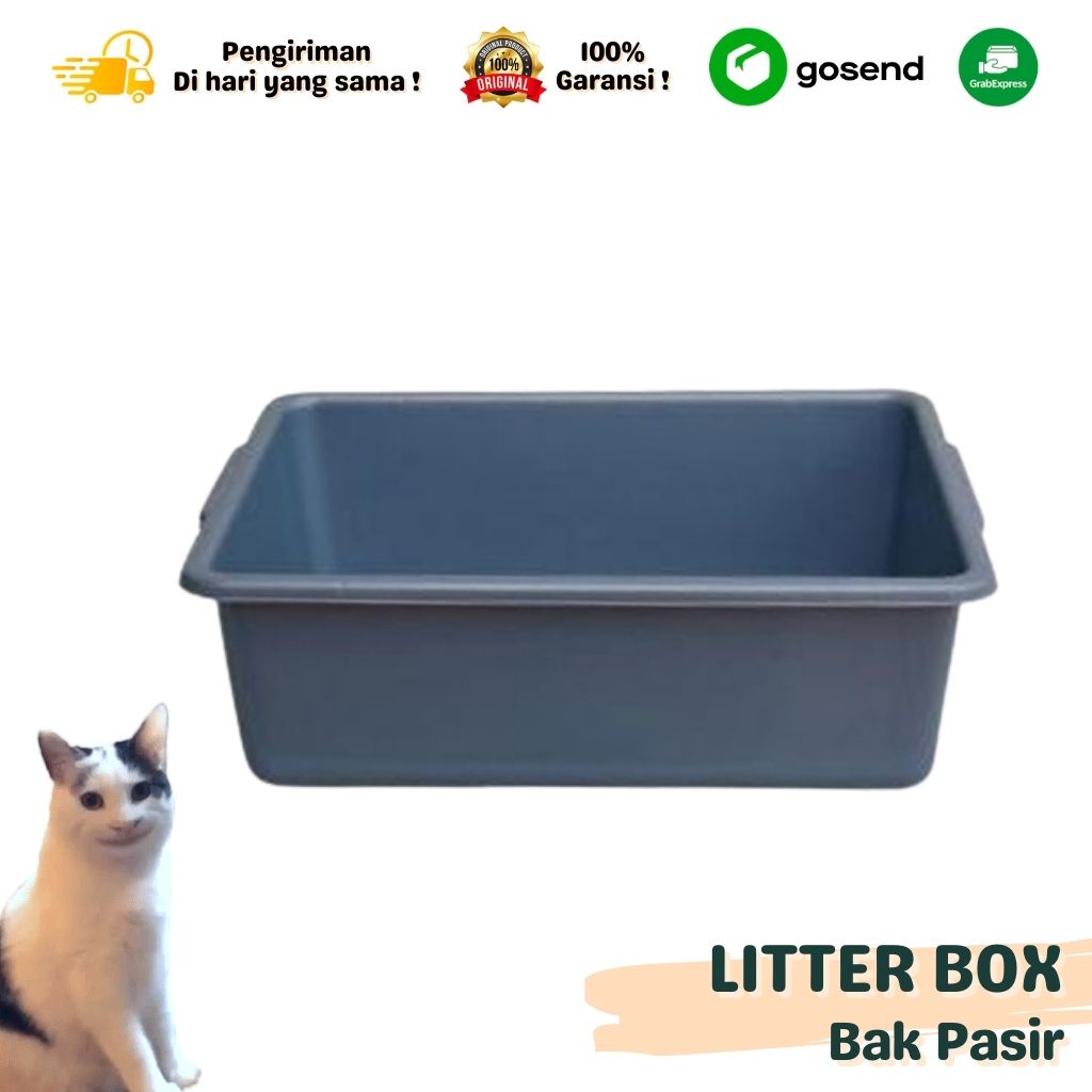 BAK PASIR UNTUK KUCING LITTER BOX