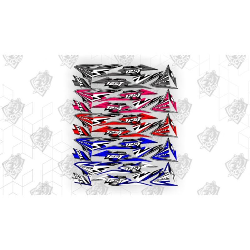 STRIPING VARIO FI 2013 .CLICK 125i