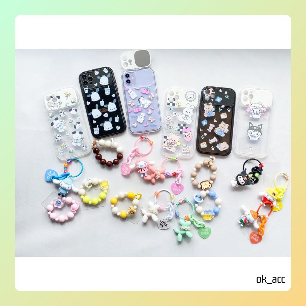 BARU Softcase Motif karakter JJ36 DY for Iphone 7+ 8+ X Xs Xr Max 11 12 13 14 Pro Max 14+ Plus 14Plus Kaca