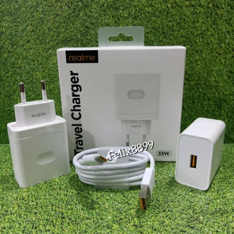 Charger Realme Narzo 50 4G 5G 50 Pro 5G Original 33W 65W Super Dart Vooc USB Type C