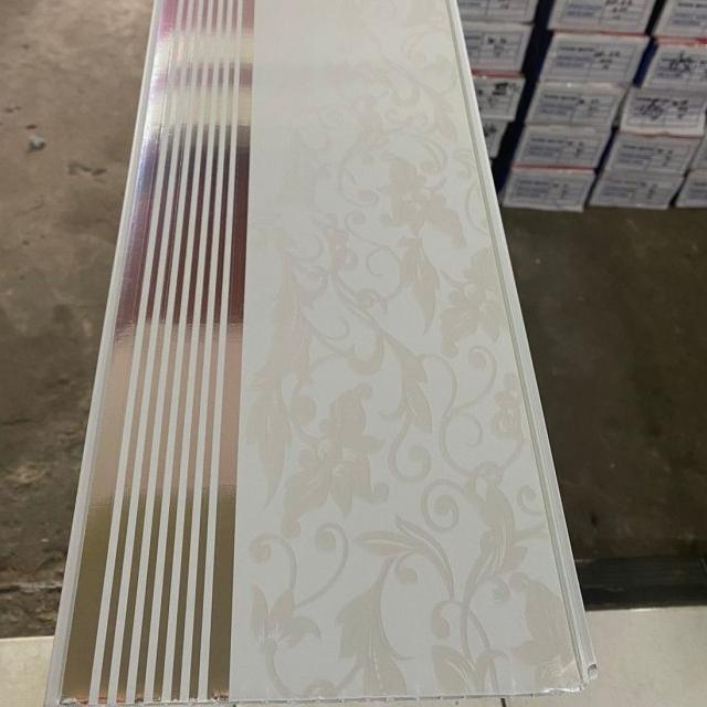 MODERNT❋ Plafon PVC motif putih batik Glossy Denta Plafon DP 28 927)