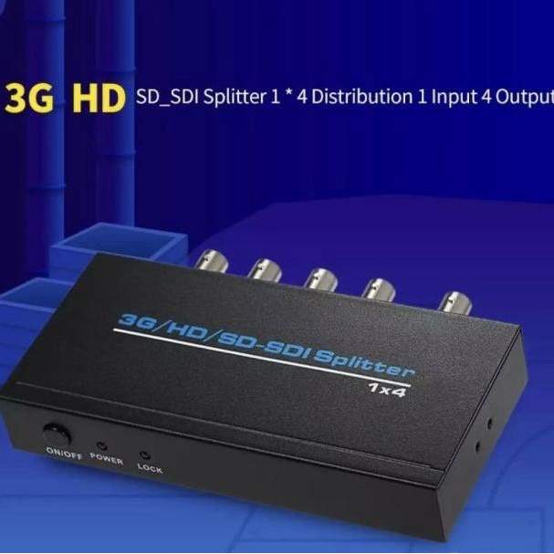 Cvo Sdi Splitter/Distributor 4 Output - Support Sd/Hd/3G-Sdi / 1 X 4