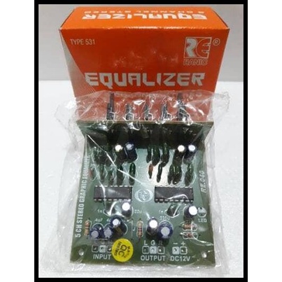 TERMURAH STEREO GRAFIC EQUALIZER 5CH 