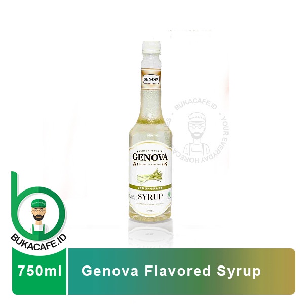 

GENOVA LEMONGRASS SYRUP 750 ML - SIRUP SEREH
