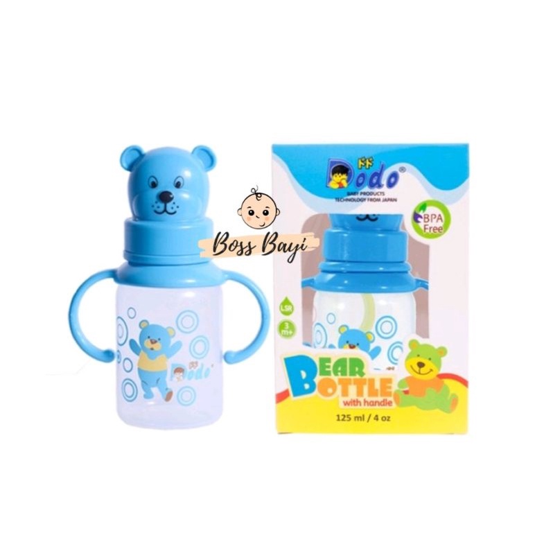 DODO - Botol Susu PP Bear With Handle 4oz (125ml)