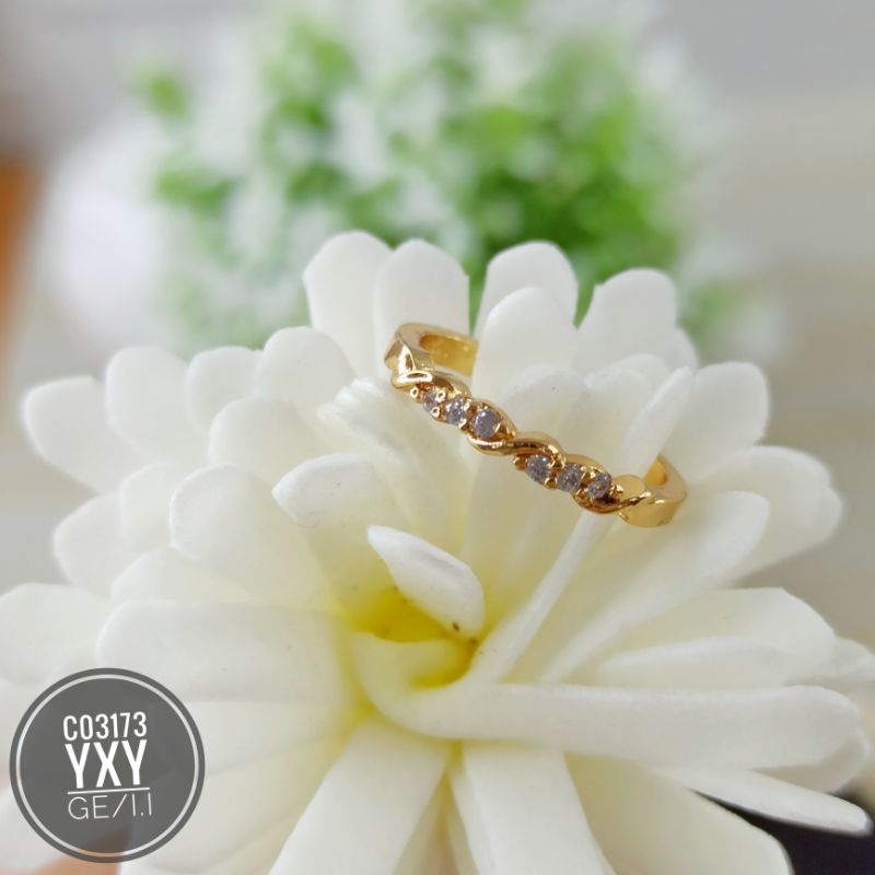 Cincin Anak Yaxiya Fleksible (motif random) C03173