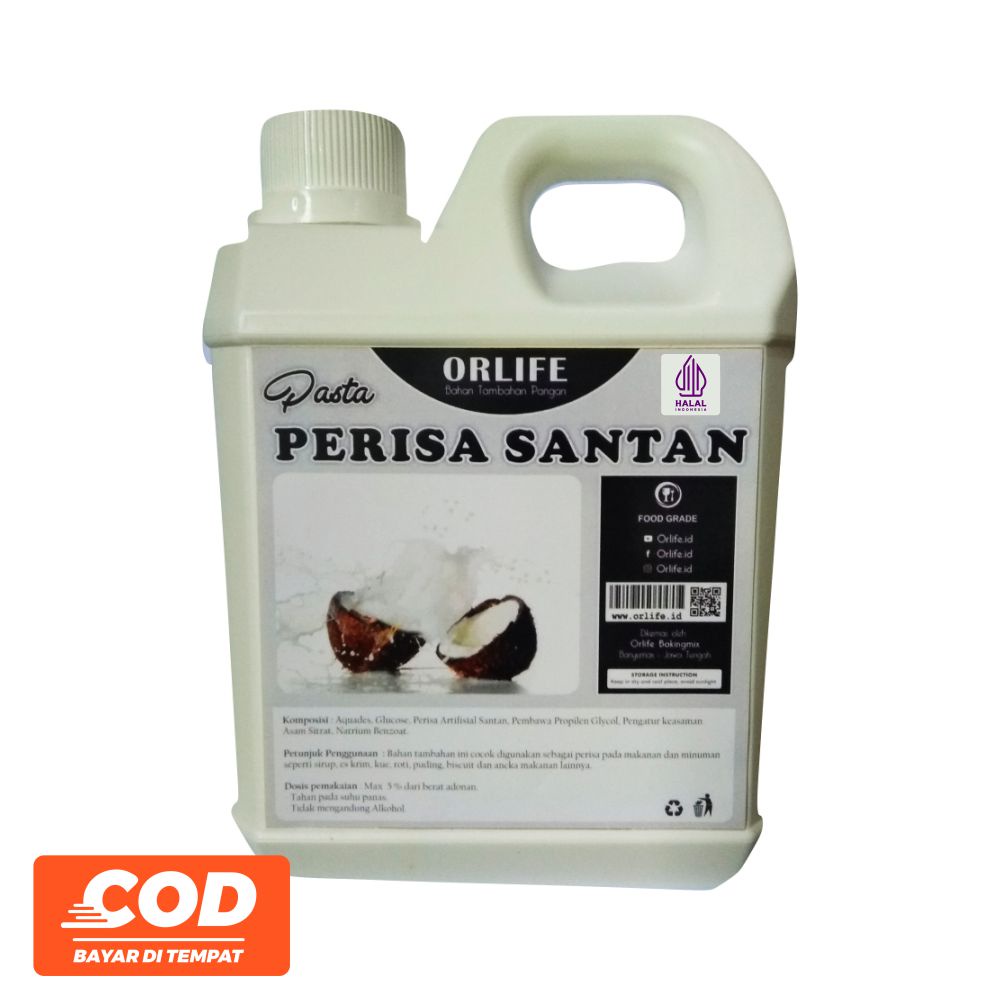 

Pasta Rasa Santan Atau Coconut Milk 1 Kg Orlife