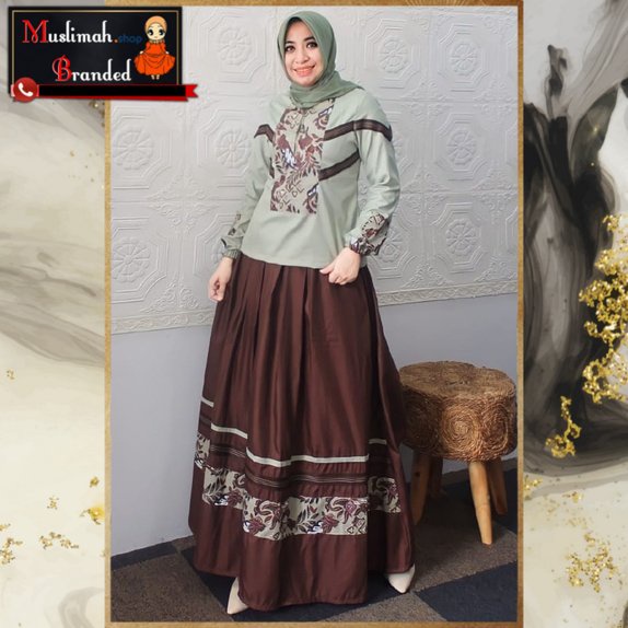 Baju Wanita terbaru 2023 Setelan Rok D306 / Setelan Rok 2023 / Setelan DEURA Terbaru - MUSLIMAH BRAN