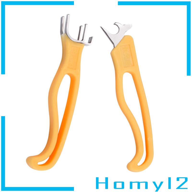 [HOMYL2] Pembuka Kasta Portabel Rumah Tangga Kenari Clip Plier Handheld Black