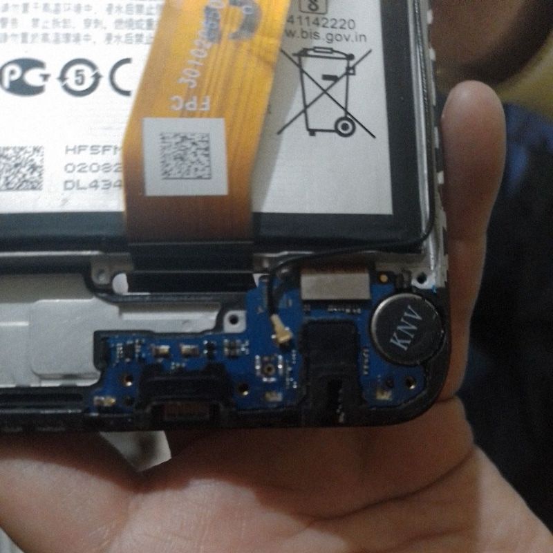 Board Charge  Papan cas Samsung A02s Copotan Ori