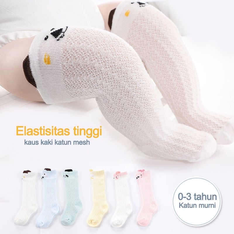 kaos kaki panjang bayi karakter hewan