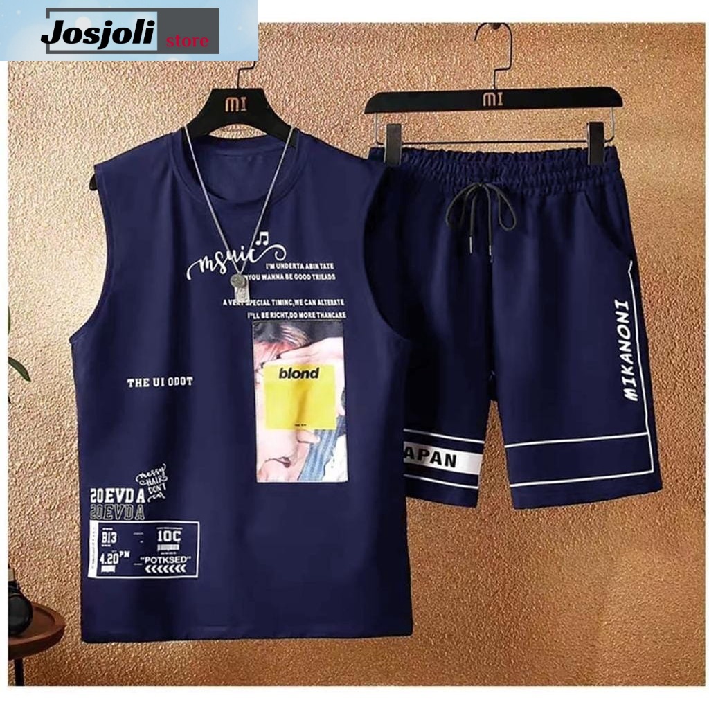 JOSJOLI_STORE/Stelan Odot/Satu Stel Atasan dan Bawahan Pria Dewasa/Size L XL