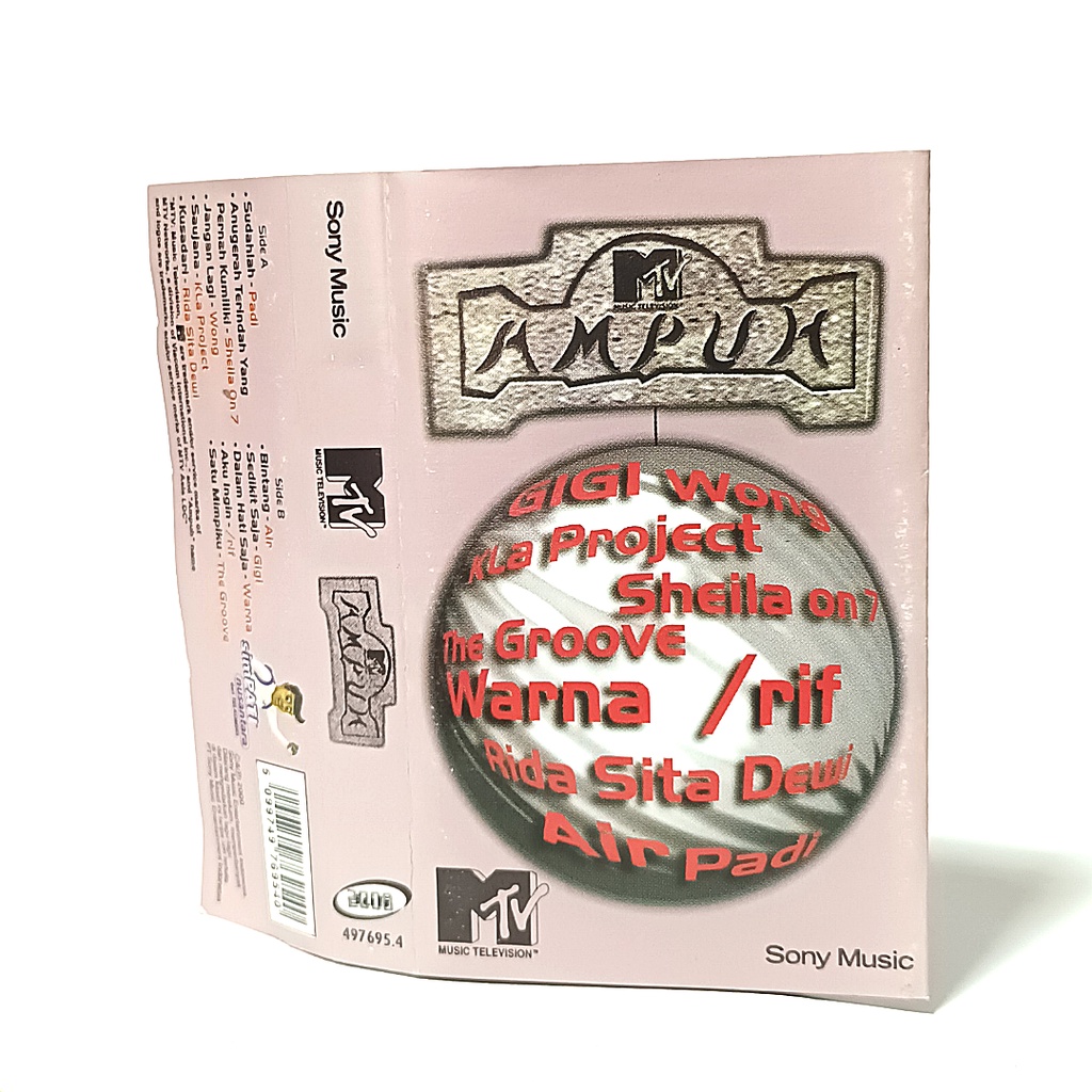 kaset tape Various MTV Ampuh open sealed