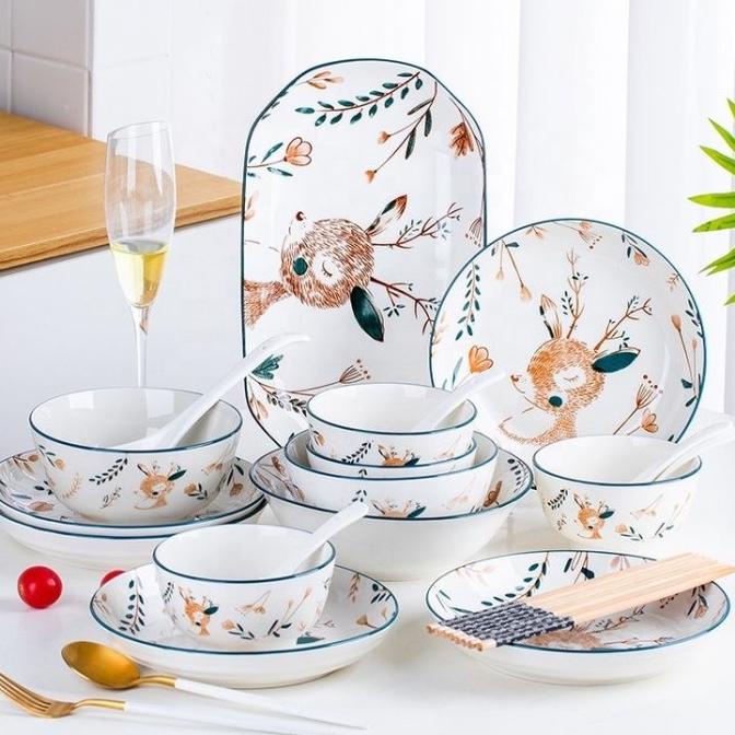

Hampers kado natal christmas gift piring bowl ceramic set
