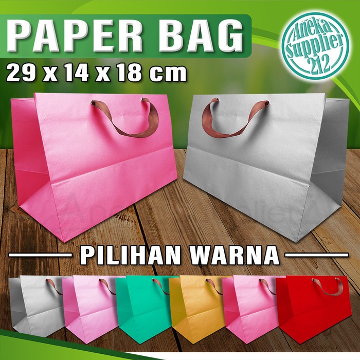 

Paper Bag Polos - Paper Bag Roll Cake (M) - 29x14x18 cm (12 pcs)