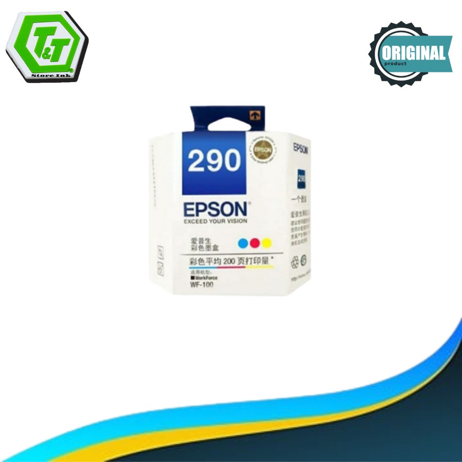 Tinta Epson 290 Colour for Printer Epson WorkForce WF - 100