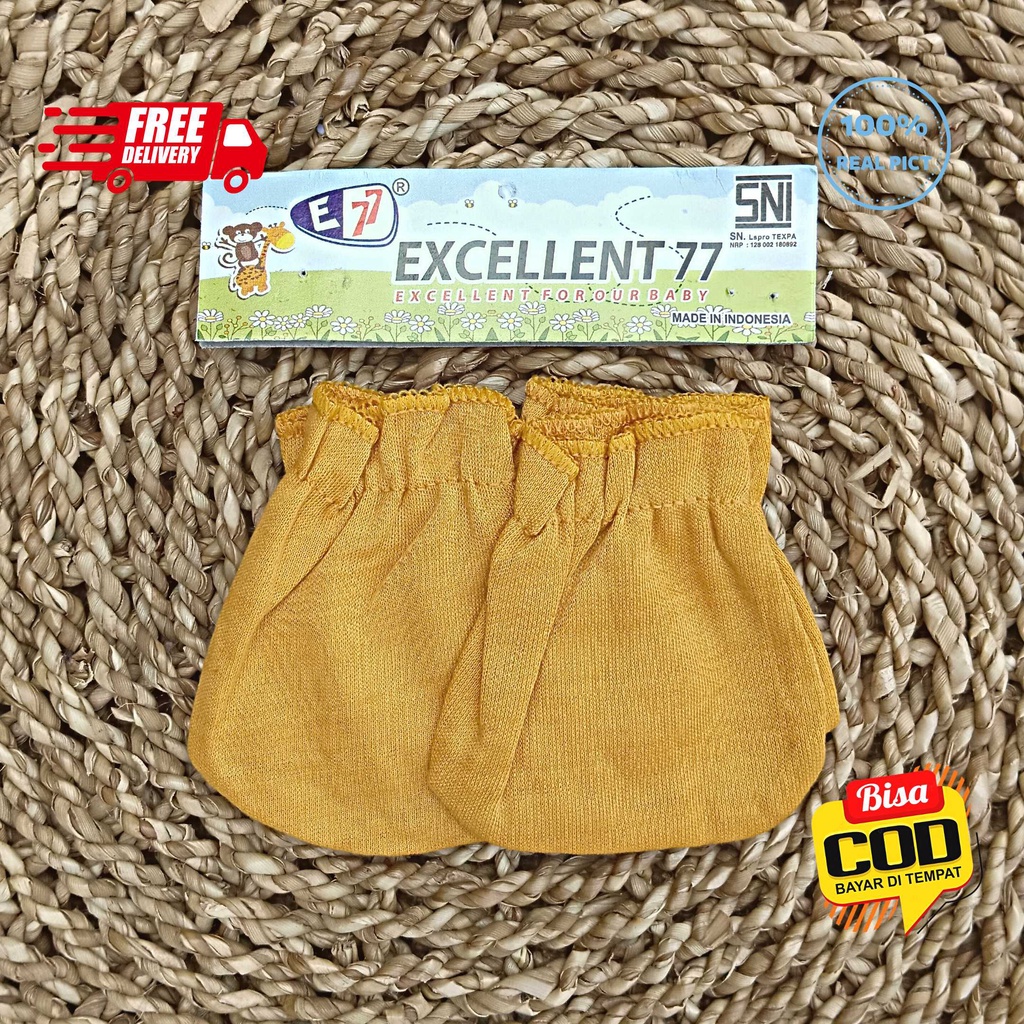 Sarung Tangan dan Kaki Bayi EARTH SERIES COLOR Merk SNI Excellent 77