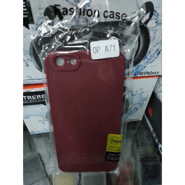 Softcase Oppo A71 Silikon Casing Selicon Case Macaron Pelindung Pro Camera