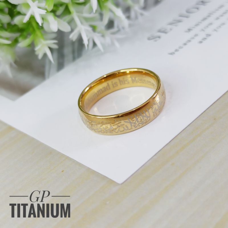 Cincin tauhid titanium RGN01/RGI04