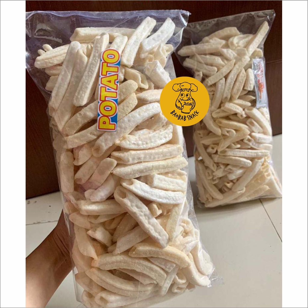 Potato Saos Kentang Stik 200gr - BAOBAB SNACK - Crispy Oleh Oleh Enak Murah Manis Renyah Gurih Jajan