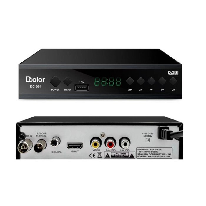 Set Top Box setop box TV Digital DColor STB DCOLOR STB TV DIGITAL STB Original Dcolor