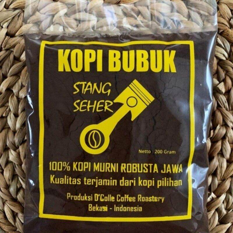 

Kopi Tubruk Cap Stang Seher rasa mantap 200 gram