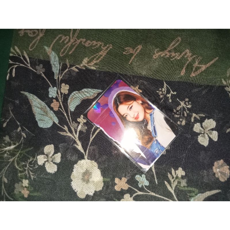 Photocard Itzy × Ultra Milk