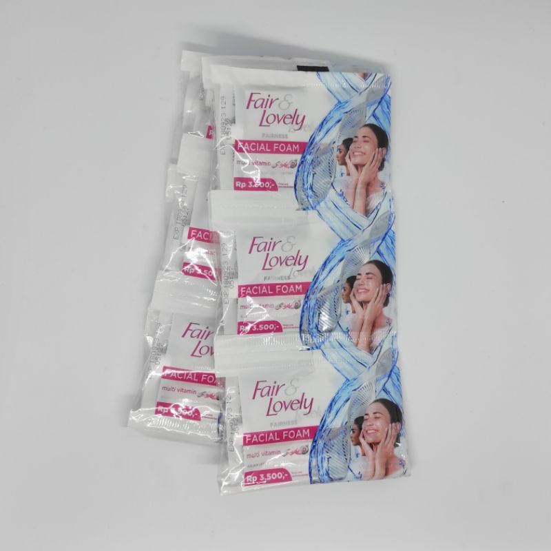 ✿ELYSABETHME✿ Fair and lovely facial foam sachet cuci muka kinclong pemutih wajah